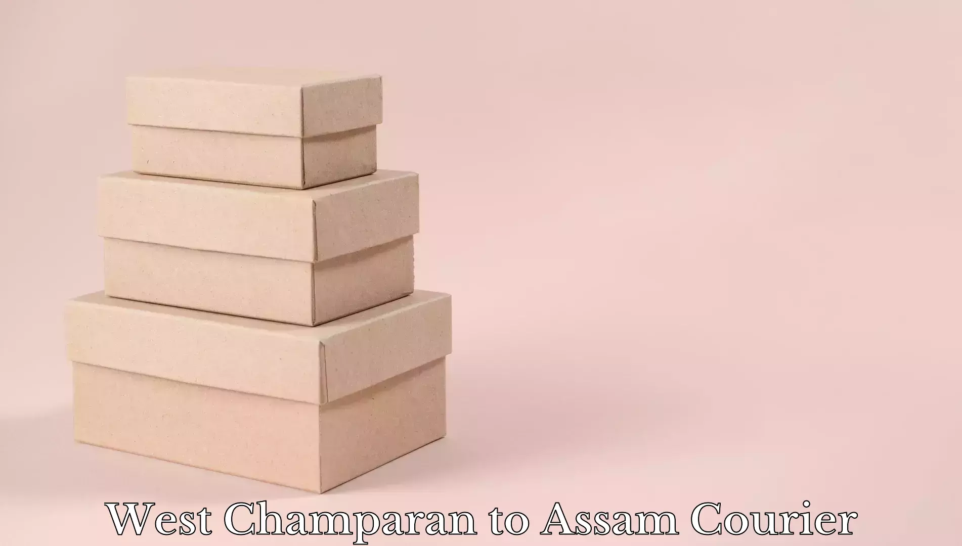 Luggage shipping service West Champaran to Guwahati University