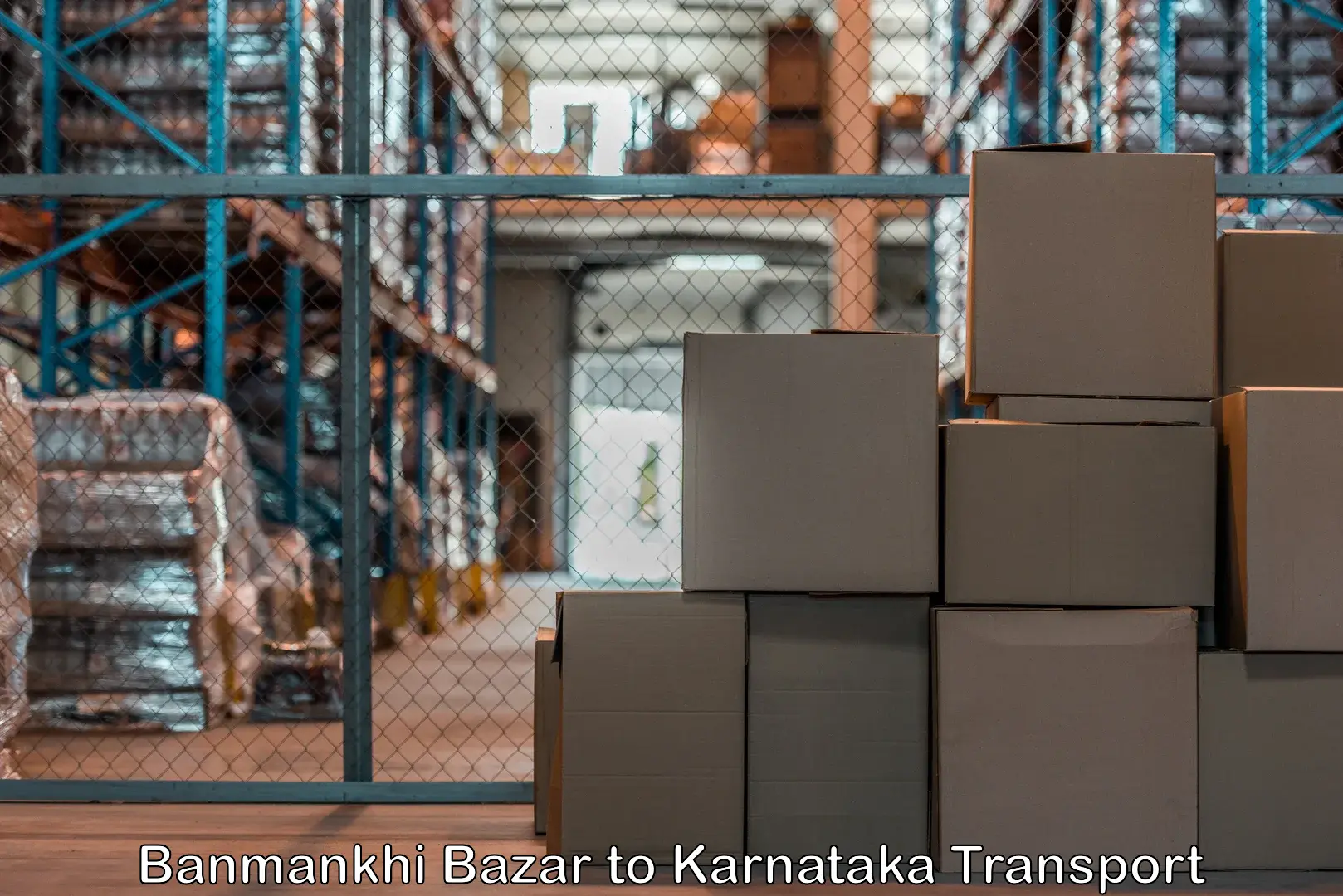 Intercity goods transport Banmankhi Bazar to Karnataka