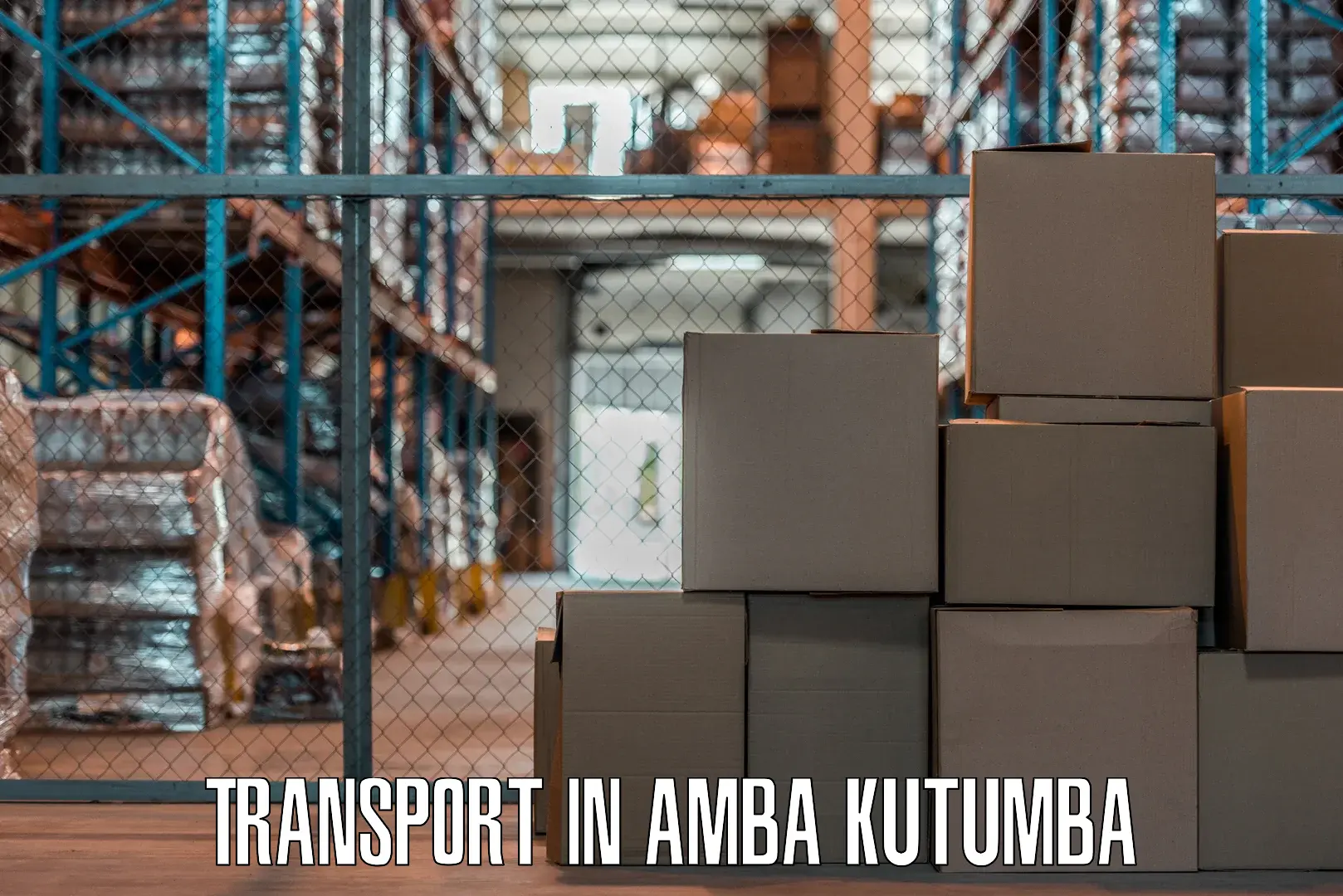 Cargo train transport services in Amba Kutumba