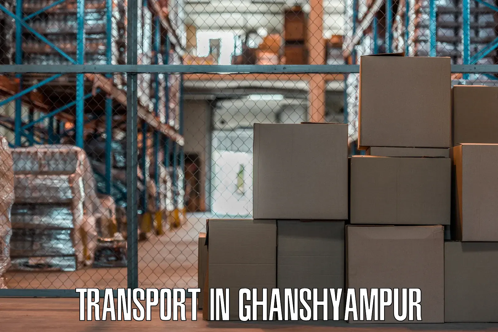 Nationwide transport services in Ghanshyampur
