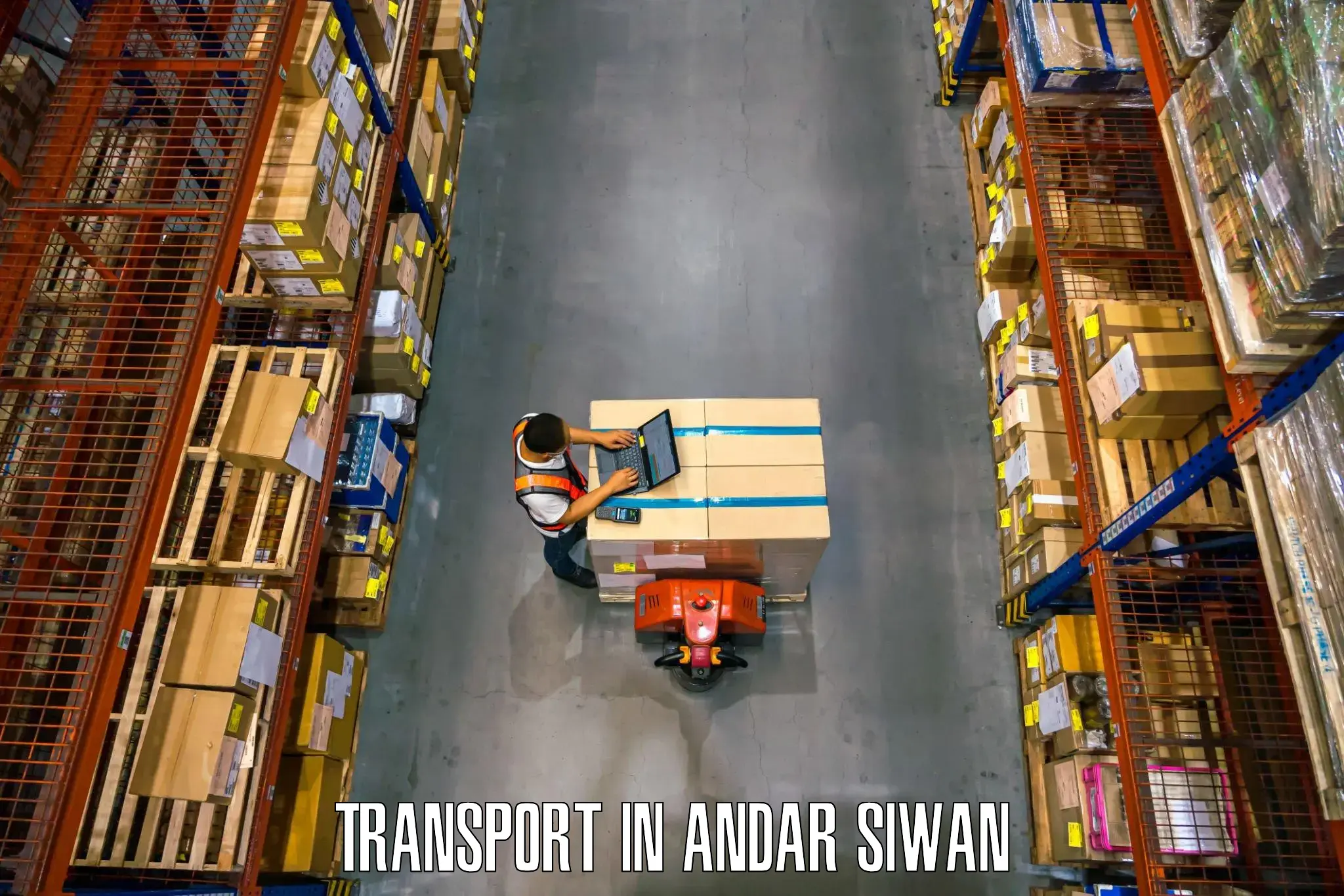 Goods delivery service in Andar Siwan