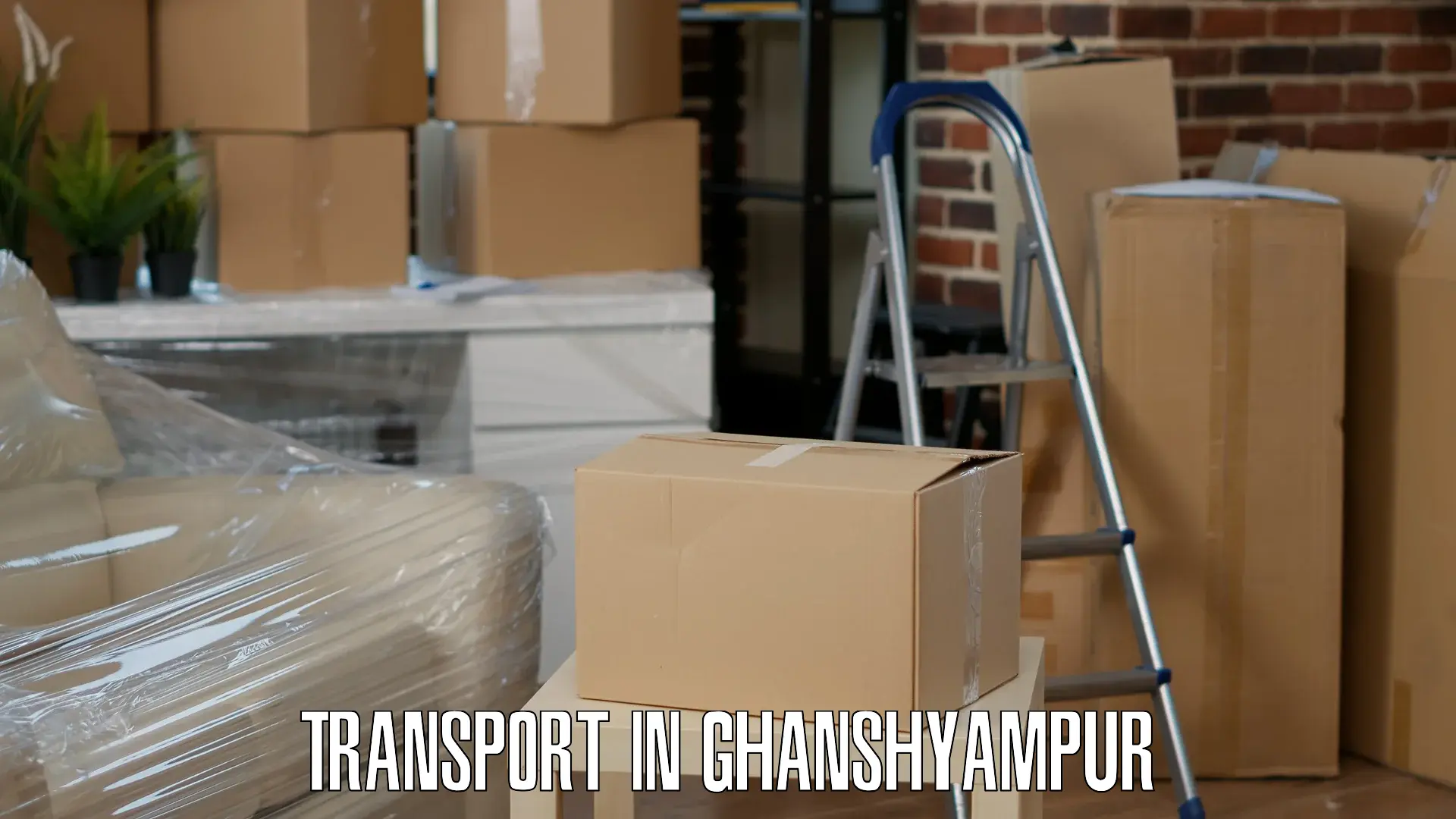 Daily transport service in Ghanshyampur