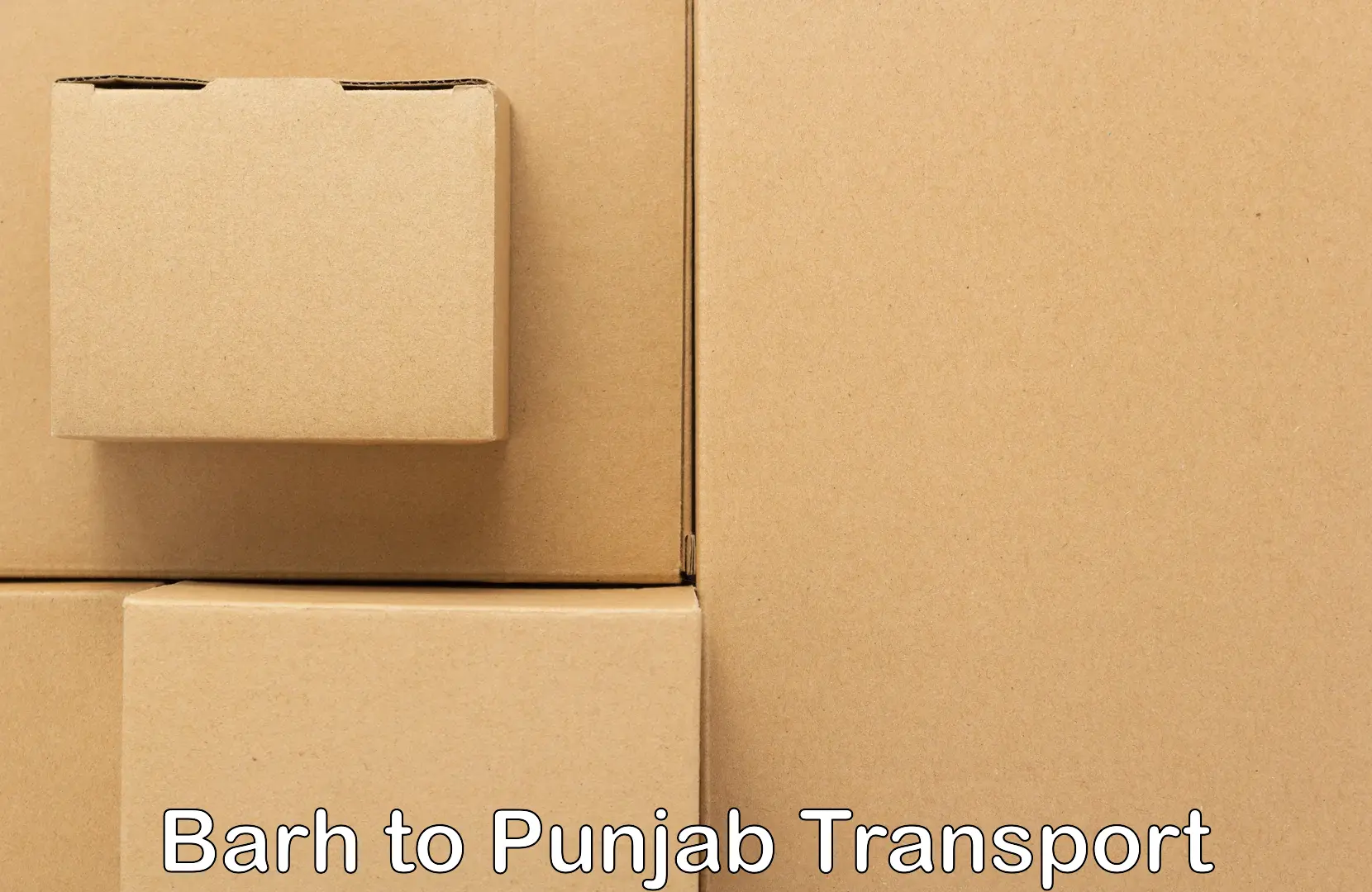 Material transport services Barh to Central University of Punjab Bathinda