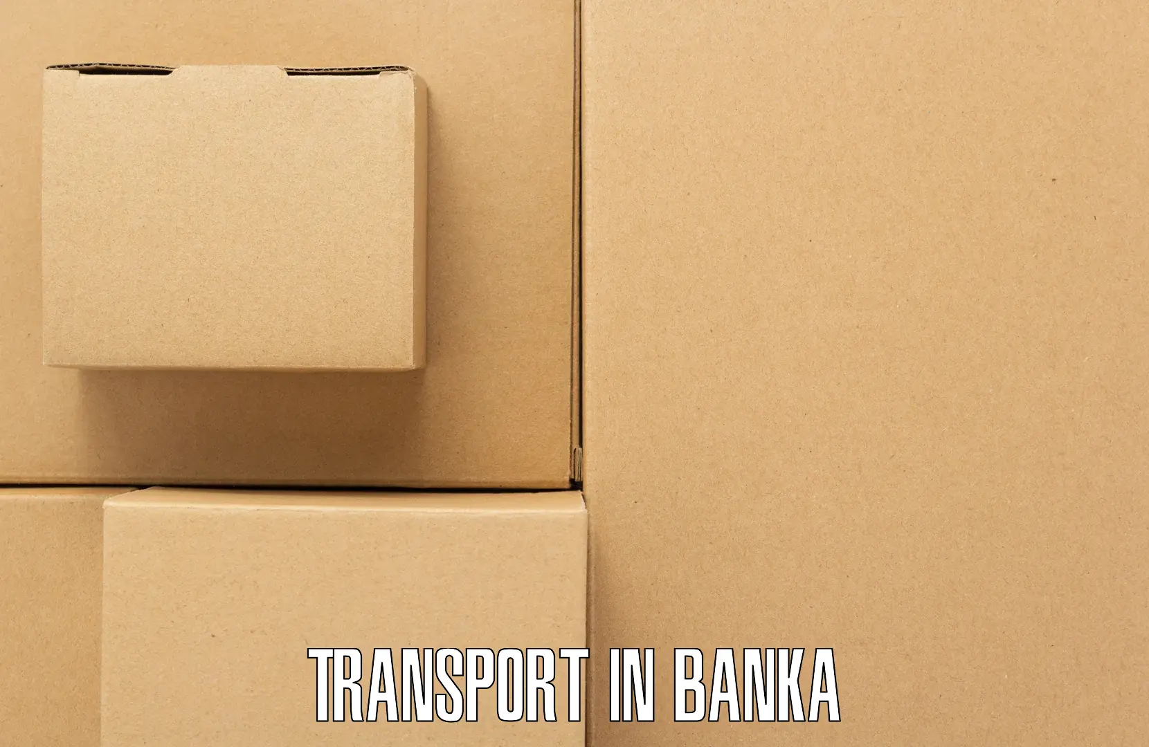 Air freight transport services in Banka