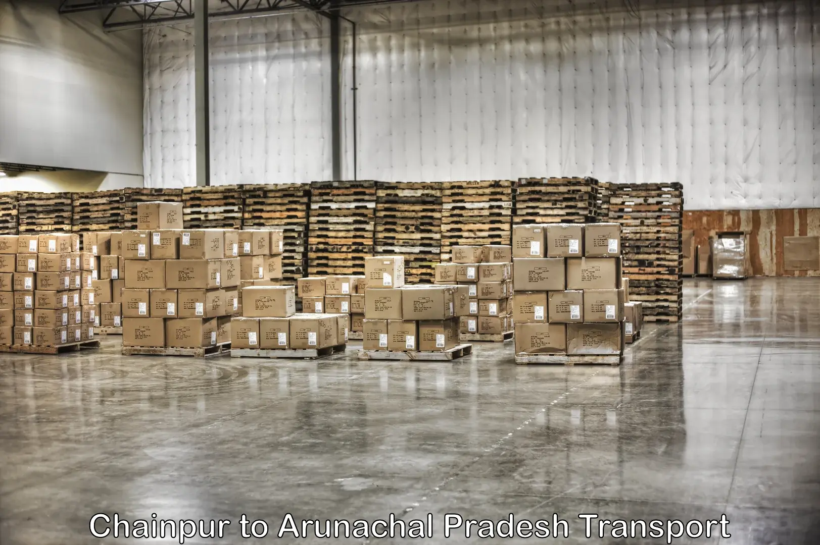Vehicle parcel service Chainpur to Arunachal Pradesh