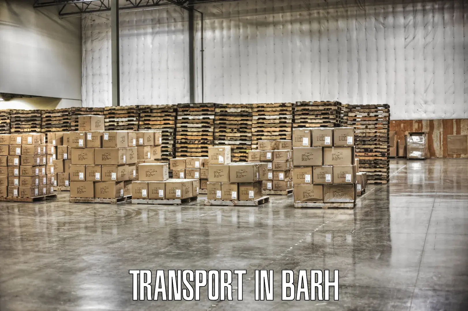 Goods delivery service in Barh