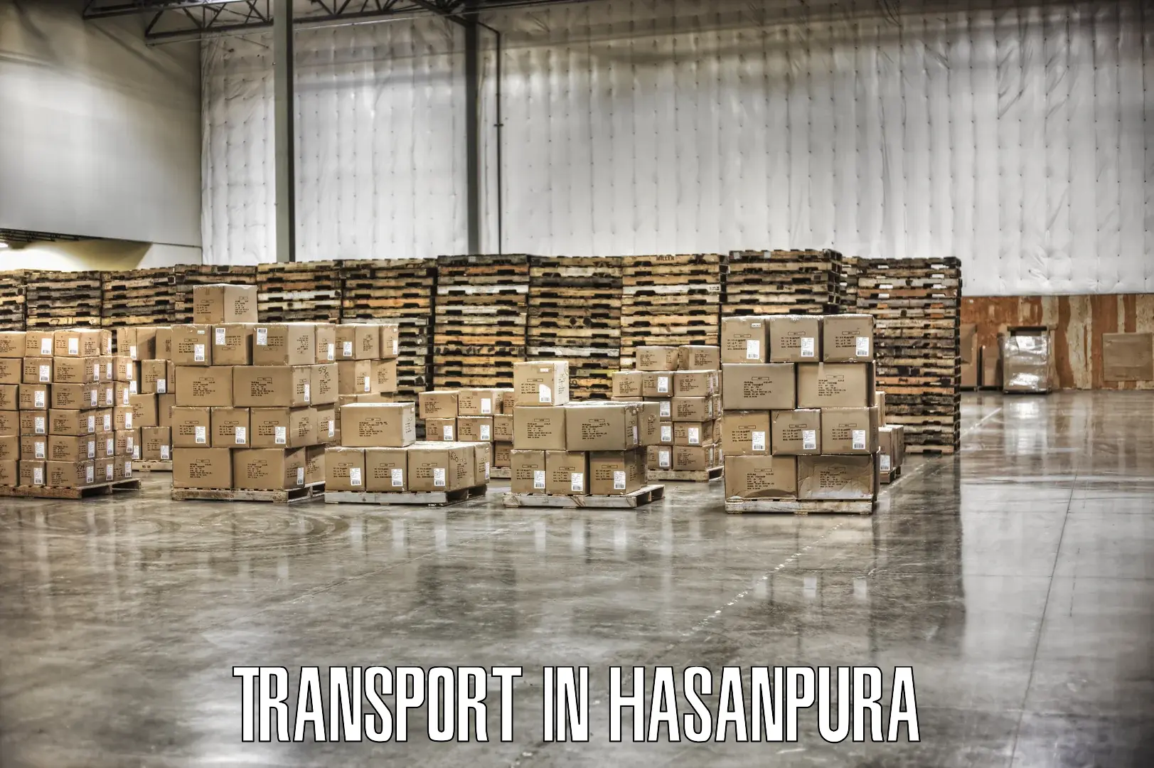 Daily parcel service transport in Hasanpura