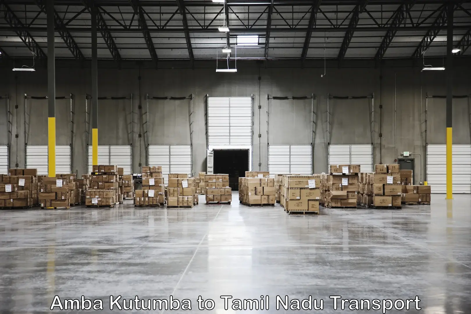 Cargo transport services Amba Kutumba to Tenkasi