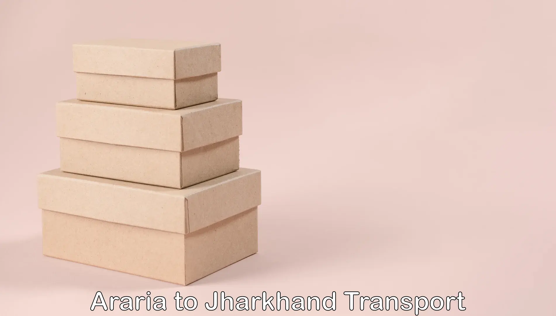 Air freight transport services Araria to Tandwa
