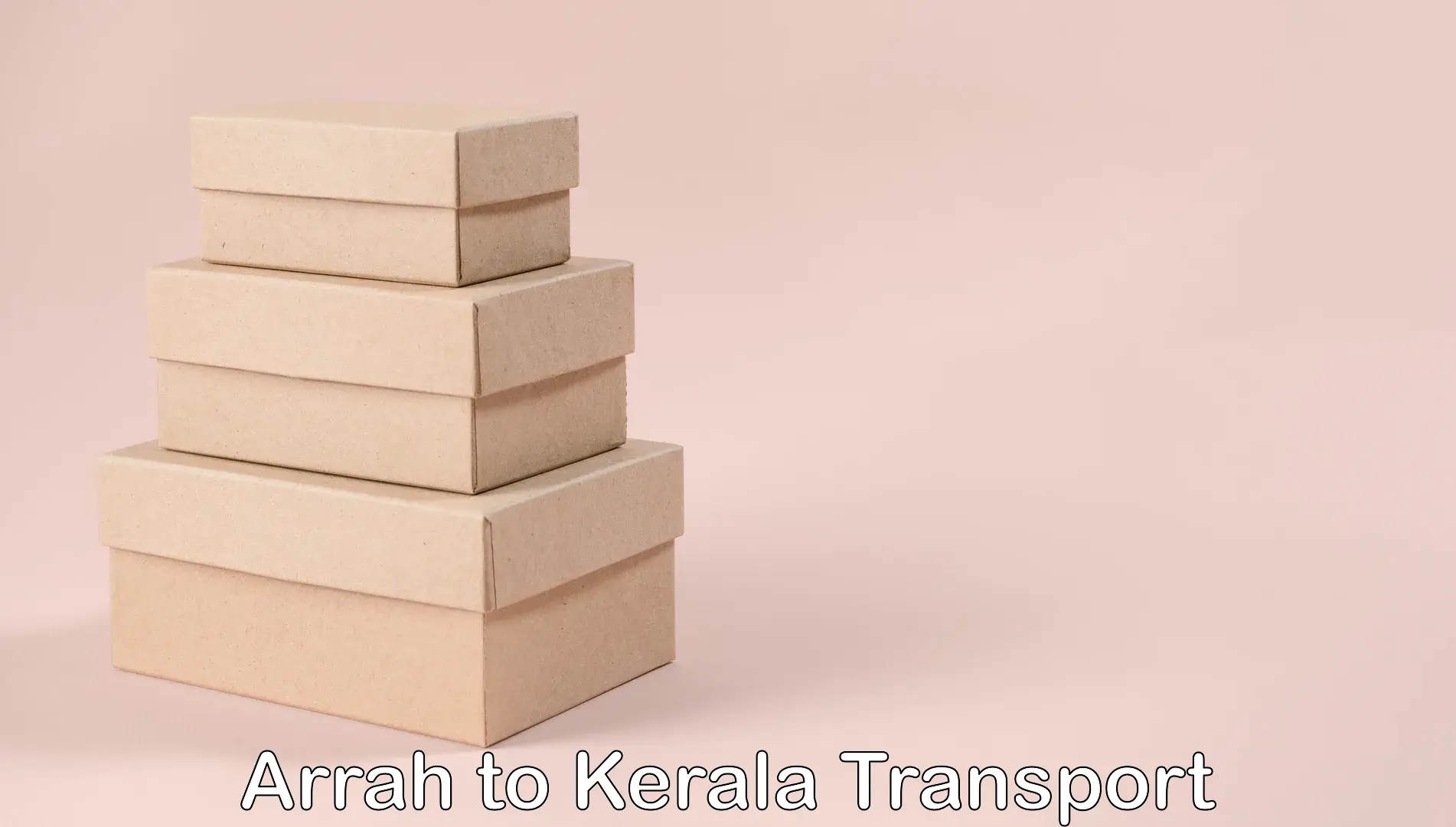 Container transportation services Arrah to Nallepilly
