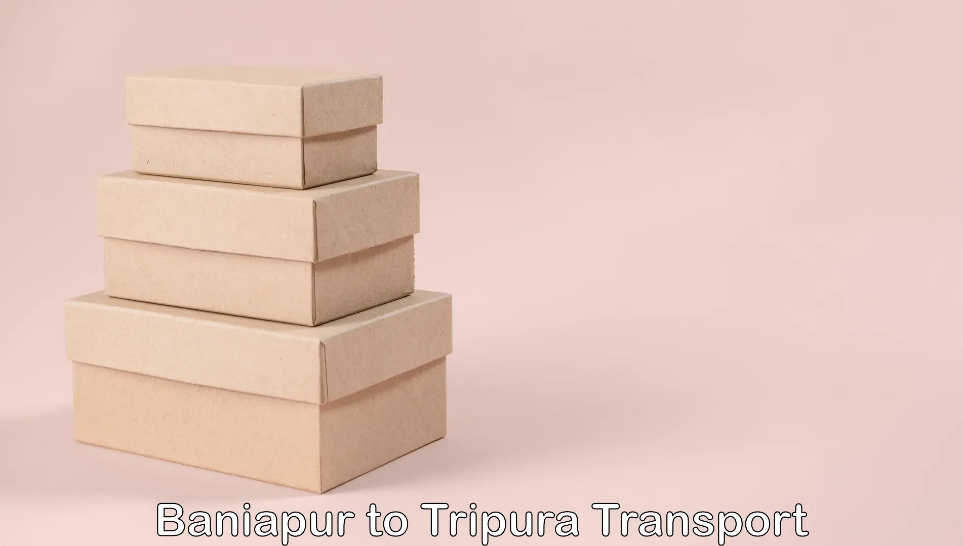 Nearest transport service Baniapur to Udaipur Tripura
