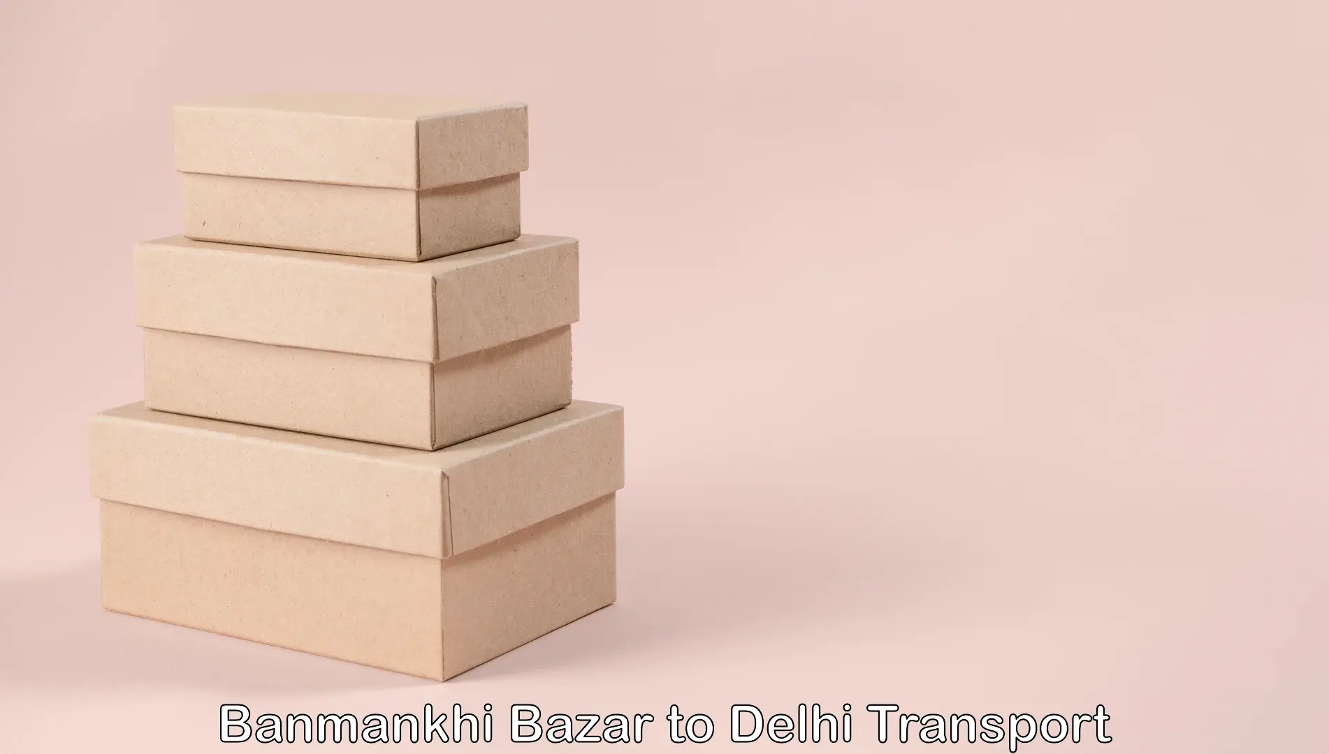 Part load transport service in India Banmankhi Bazar to Delhi Technological University DTU
