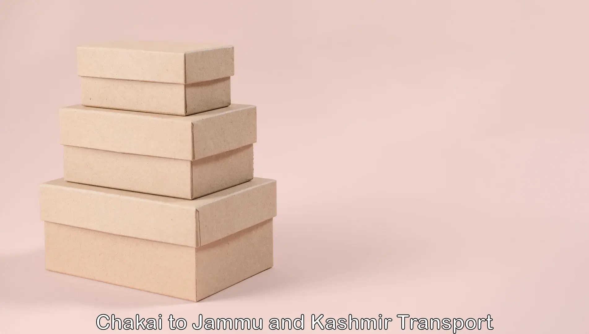 Cargo transport services Chakai to Jammu and Kashmir