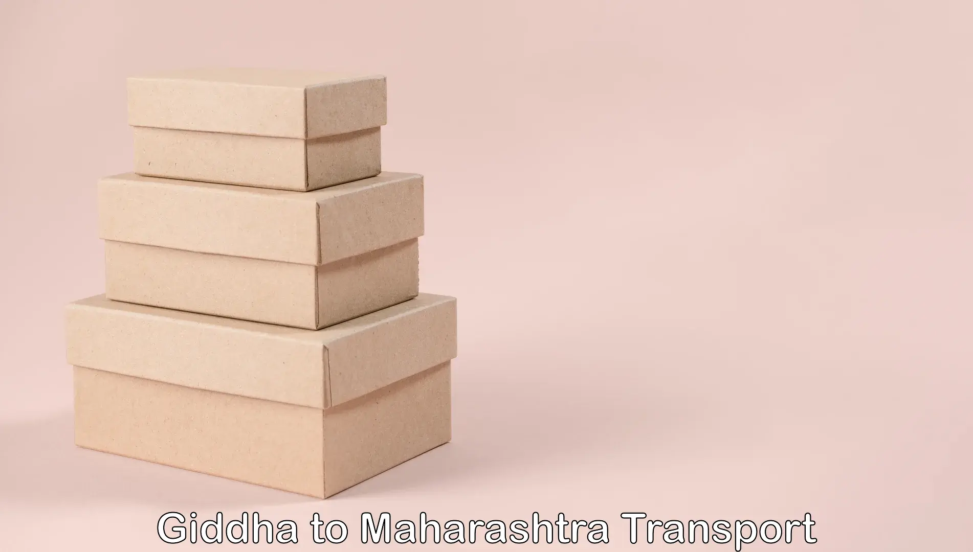 Container transportation services Giddha to Maharashtra