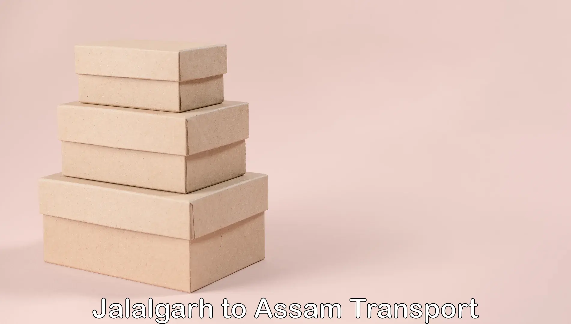 Transport services Jalalgarh to Lala Assam