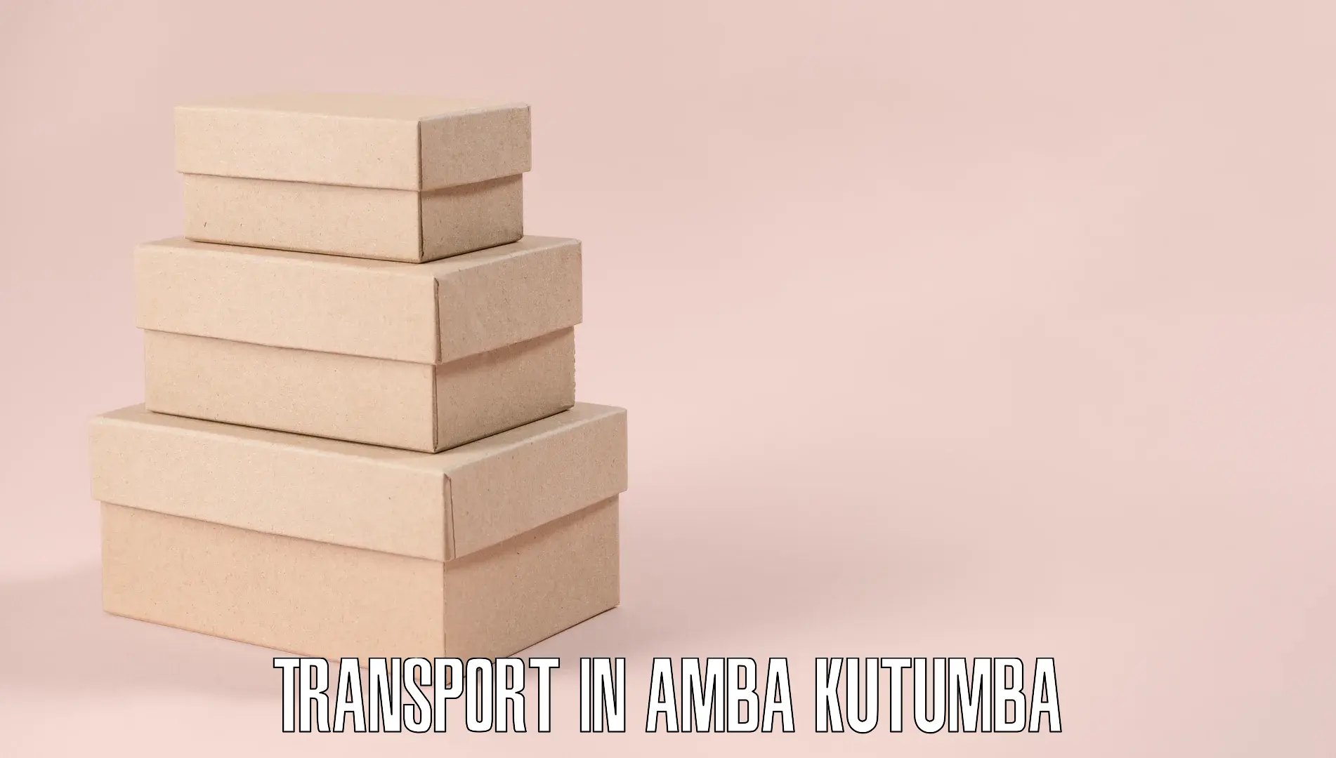 Intercity goods transport in Amba Kutumba